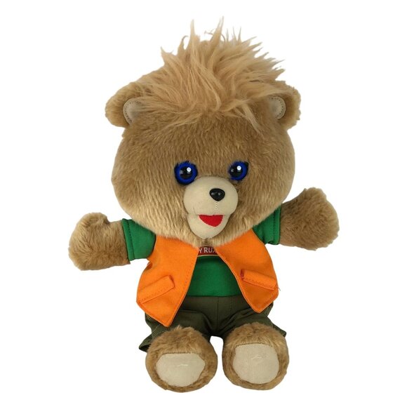 Teddy Ruxpin Hug 'N Sing Plush with Sound Adventure Style Teddy Sail Away 12" - Picture 1 of 8